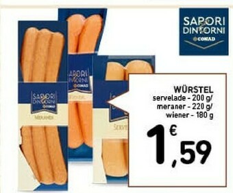 Conad Conad wurstel offerta
