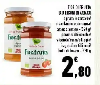 Conad Agrumi e zenzero fior di frutta bio 340 g(ml) offerta