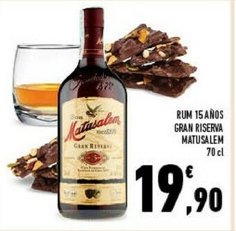 Conad Matusalem rum 15 anos gran riserva offerta