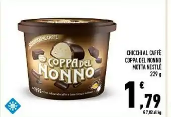 Conad Coppa del nonno chicchi al caffè 229 g(ml) offerta