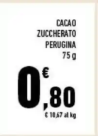 Conad Cacao zuccherato 75 g(ml) offerta