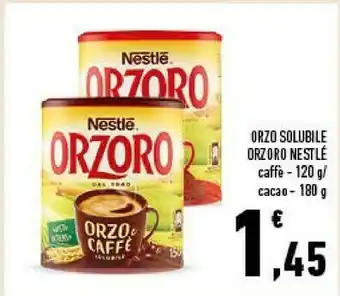 Conad Orzoro orzo e caffè 120 g(ml) offerta