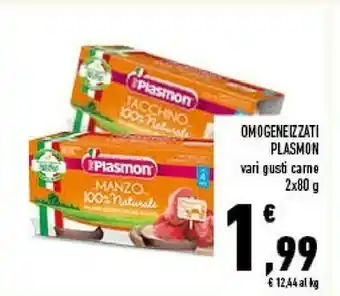Conad Omogeneizzati gusti carne offerta