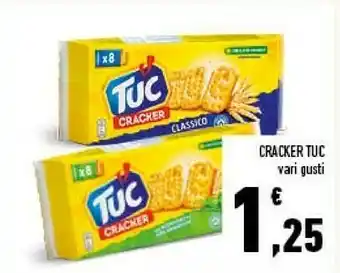 Conad Tuc cracker classico offerta