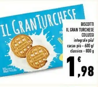 Il granturchese più integrale con gocce di cioccolato 600 g(ml)