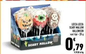 Conad Lecca lecca scary mallow halloween offerta