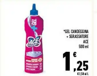 Conad Candeggina piu + sgrassatore offerta