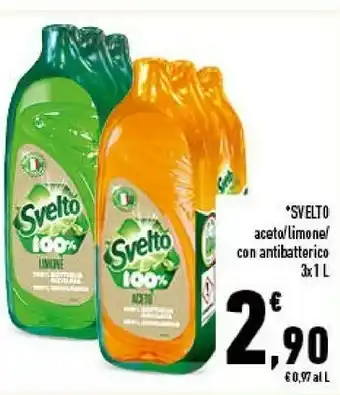 Conad Aceto/limone/con antibatterico offerta