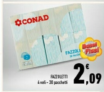 Conad Conad fazzoletti offerta