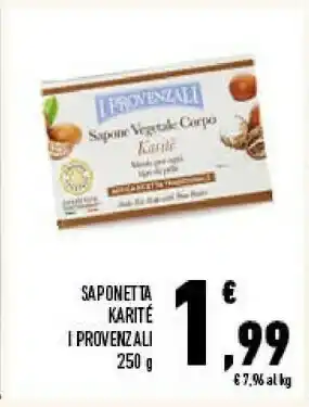 Conad I provenzali saponetta karite offerta