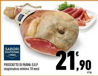 Conad Sapori & dintorni conad prosciutto di parma dop offerta