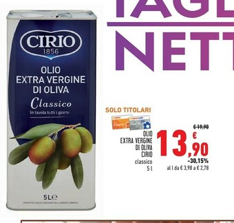 Conad Olio extra vergine di oliva offerta