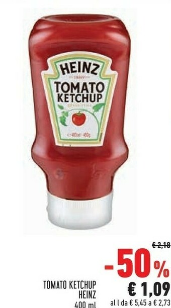Conad Tomato ketchup 400 g(ml) offerta