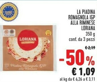 Conad La piadina 350 g(ml) offerta