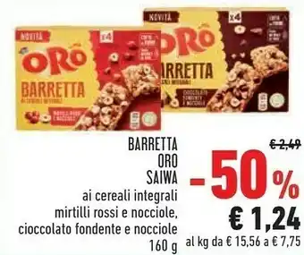 Conad Barretta oro offerta