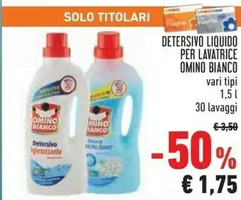Conad Detersivo liquido per lavatrice 30 lavaggi offerta