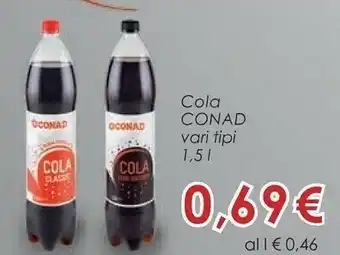 Conad Conad - cola 1500 ml offerta