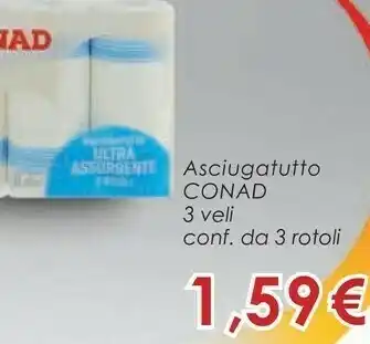 Conad Conad - asciugatutto offerta