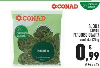 Conad Conad rucola percorso qualita offerta