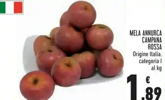 Conad Mela annurca campana rossa offerta