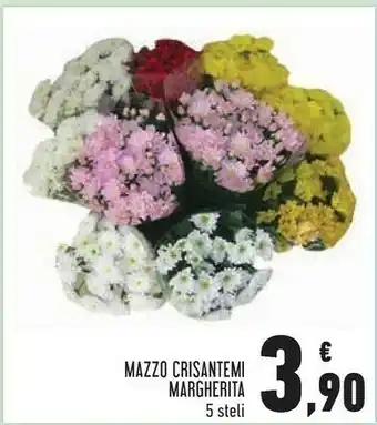 Conad Conad mazzo crisantemi margherita 5 steli offerta