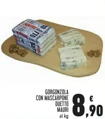 Conad Gorgonzola con mascarpone duetto offerta