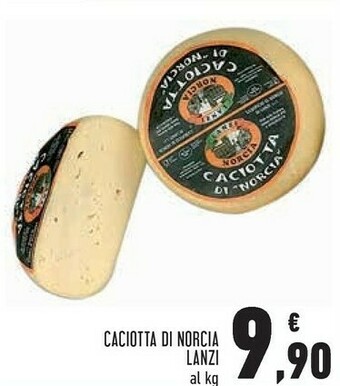 Conad Caciotta di norcia offerta