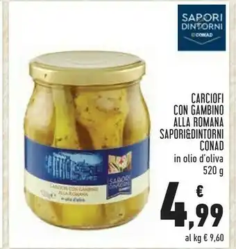 Conad Conad carciofi con gambino alla romana &dintorni offerta