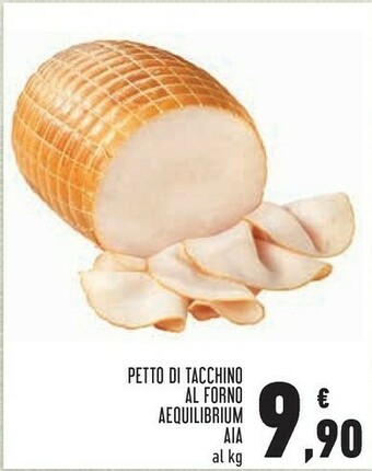 Conad Petto di tacchino al forno aequilibrium offerta