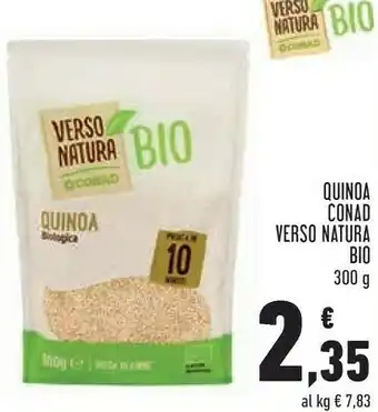 Conad Conad quinoa verso natura bio offerta