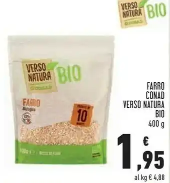 Conad Conad verso natura bio farro offerta