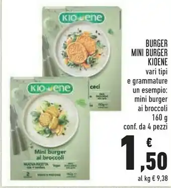 Conad Mini burger offerta