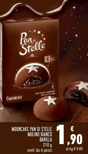 Conad Mooncake pan di stelle offerta