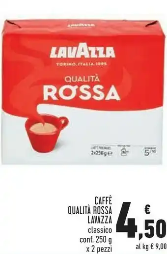 Conad Qualità rossa 250 g(ml) offerta