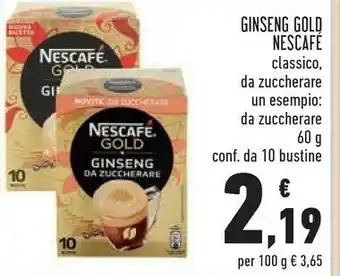 Conad Nescafe gold mocha offerta