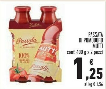 Conad Passata di pomodoro 400 g(ml) offerta