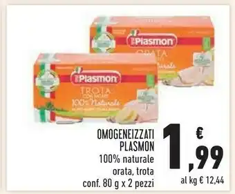 Conad Omogeneizzati 100% naturale orata offerta
