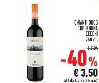 Conad Chianti 750 g(ml) offerta