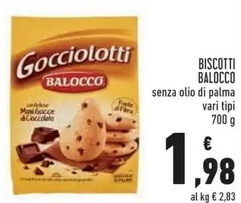 Conad Gocciolotti senza olio di palma 700 g(ml) offerta
