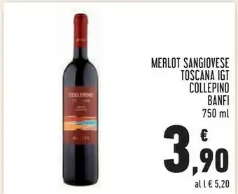 Conad Merlot sangiovese 750 ml offerta