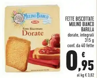 Conad Pan carrè integrale 315 g(ml) offerta