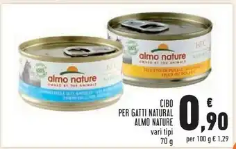Conad Chicken and mango 70 g offerta