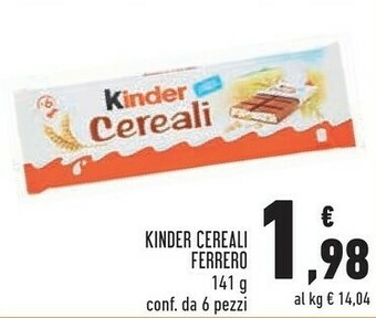 Conad Cereali 141 g(ml) offerta