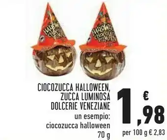 Conad Ciocozucca halloween 70 g(ml) offerta