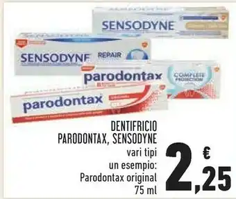 Conad Parodontax dentifricio offerta