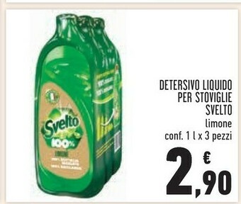Conad 8000630720073 detersivo per piatti gel 1000 ml offerta