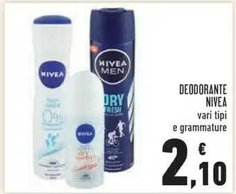 Conad Dry impact uomo deodorante roll-on 50 ml offerta