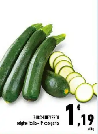 Conad City Conad zucchine verdi offerta