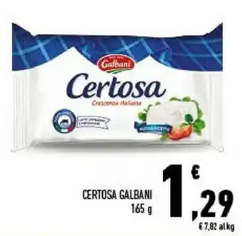 Conad City Certosa crescenza 165 g(ml) offerta