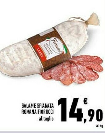 Conad City Salame spianata romana offerta